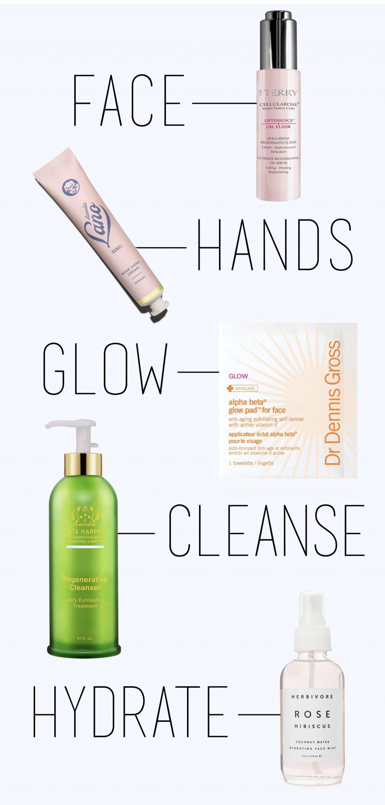 winter beauty products