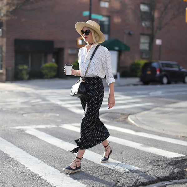 polka dot outfit