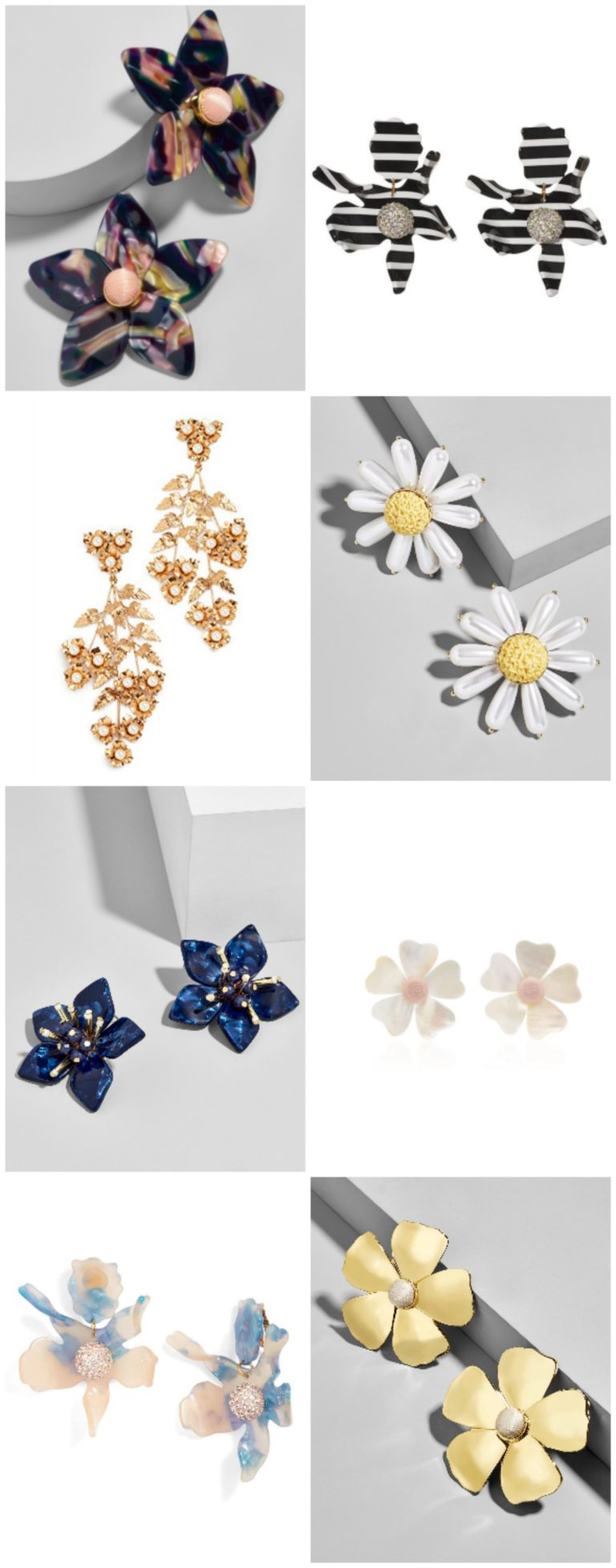Spring Floral Earrings