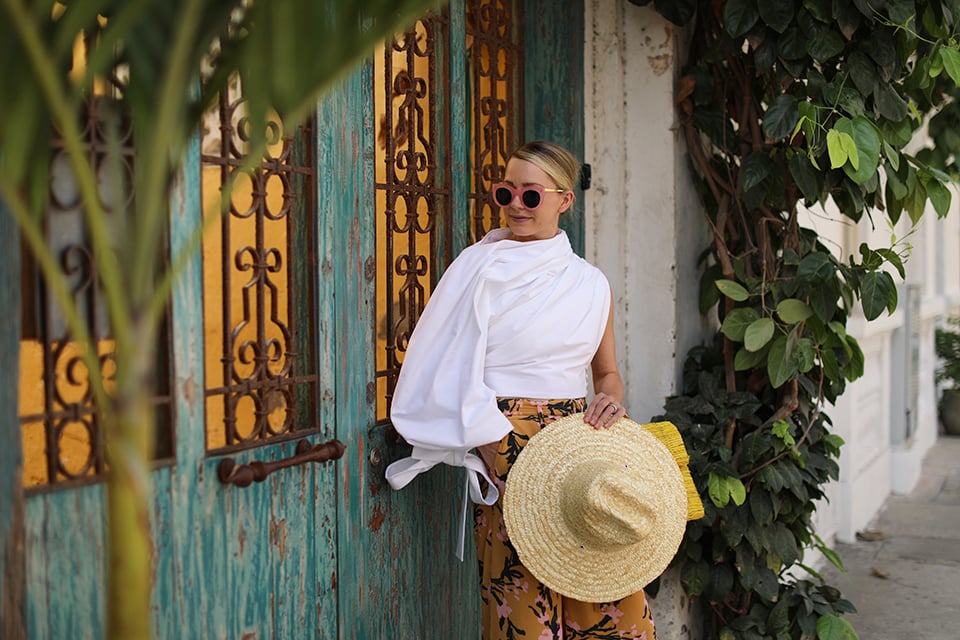 Atlantic Pacific Printed Pants in Cartagena
