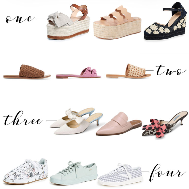 spring shoes