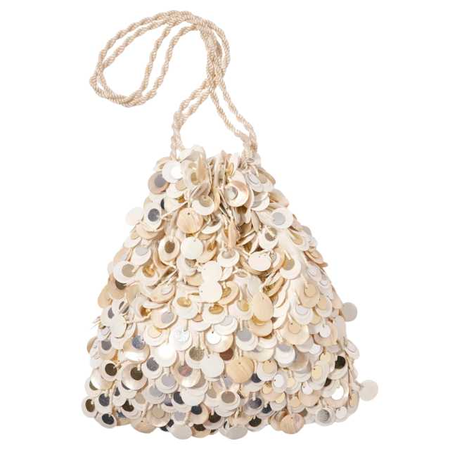 pearl sequin bag