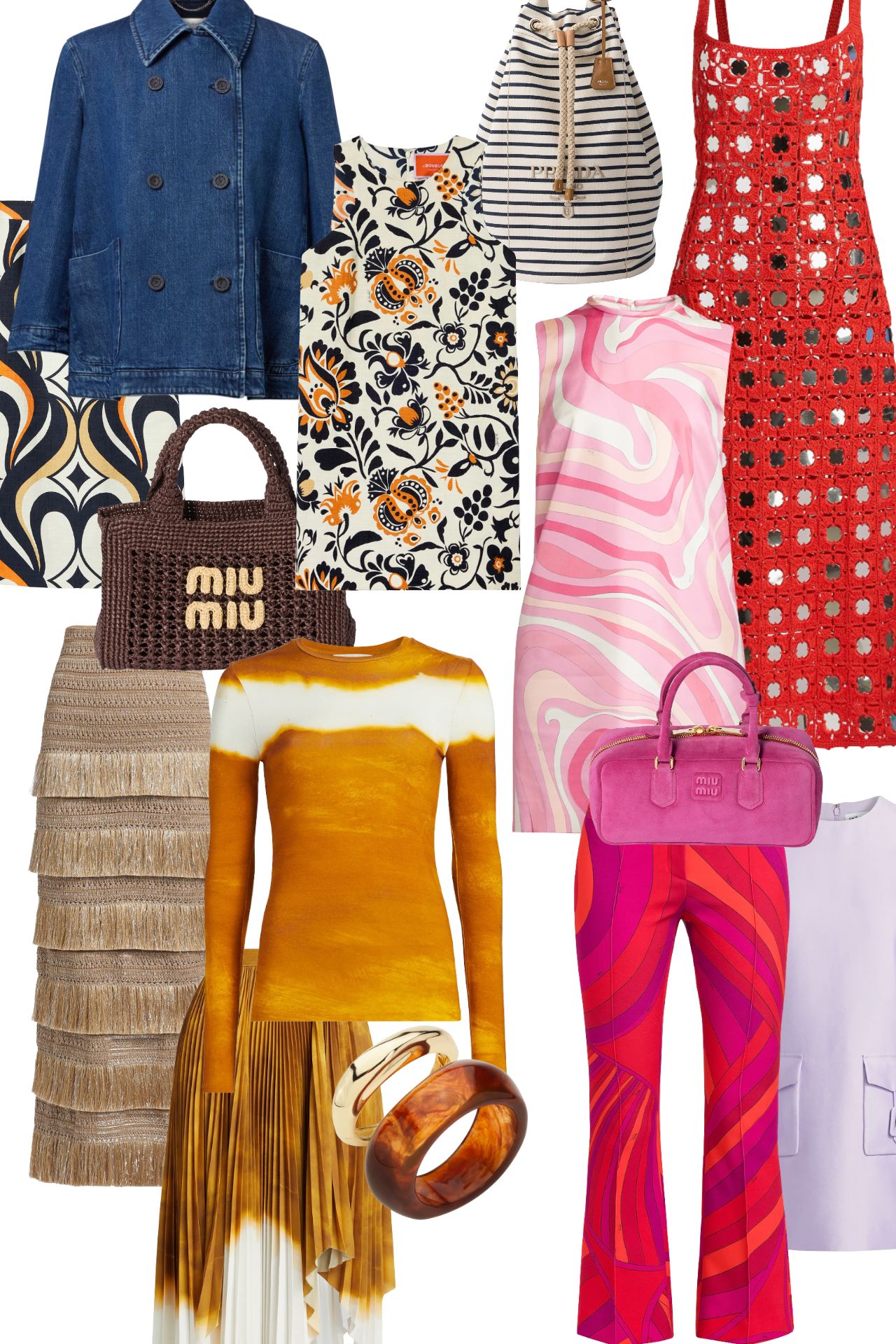 saks july designer products, infuencer favorite saks fifth avenue, la double j, pucci, miu miu